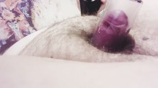 Trans Man Pumping FTM Jizz-shotgun