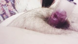 Trans Man Pumping FTM Jizz-shotgun