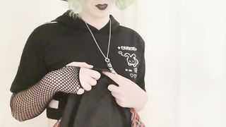 (Trans) Emo Lady Despairingly Pees Herself (Because Nobody Else Will!)