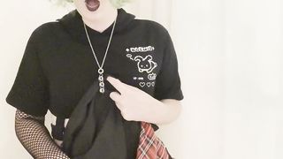 (Trans) Emo Lady Despairingly Pees Herself (Because Nobody Else Will!)