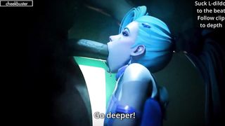 Tsunade proceeds your test! Assfucking Futa - Jerk Off Instructions (Preview)