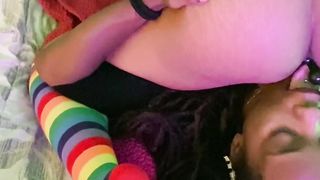 Step Mummy Caught Trans Damsel and Step Sister Doing sixty nine