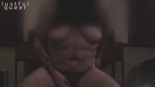 FTM Puppy Stoner Rails Fucktoy and Finishes off Firm (Utter Flick, Blurred Face)