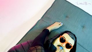  came to observe me and that's how I received him!