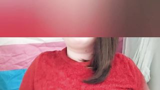 Ultra-cute Trans Bi-atch Loves Examining Self and Fucktoy Have fun