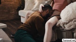 Ladyboy stepdaughter bareback fucks her stepdaddy44