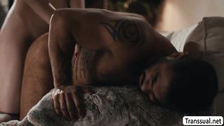 Ladyboy stepdaughter bareback fucks her stepdaddy44