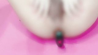Sissy's anal invasion getting off flick using “Enemagra” in college uniform costume play【女装 男の娘 femboy transgender princess】