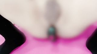 Sissy's anal invasion getting off flick using “Enemagra” in college uniform costume play【女装 男の娘 femboy transgender princess】