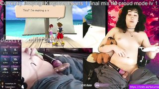 trans nymph plays kingdom hearts blast manages vibe lv 1 proud mode fate islands