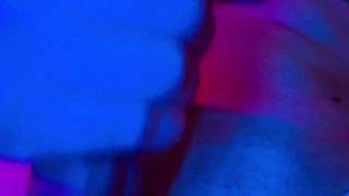 Appetizing sonny gives a gargle on his gigantic lollipop