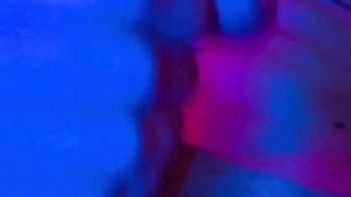 Appetizing sonny gives a gargle on his gigantic lollipop