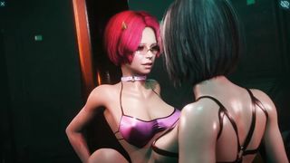 The hottest cyberpunk manga porn featuring alt gals