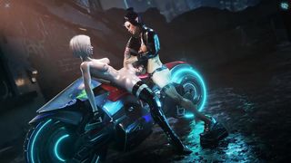 The woman put a faux-cock on a cord-on and embarked to pummel me in the booty in public