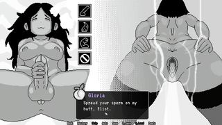 Yummy Futa, In the evening, a discreet futa faps thinking about her fresh acquaintances