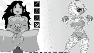 Yummy Futa, In the evening, a discreet futa faps thinking about her fresh acquaintances