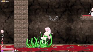 Angel Marielle Side Scroller Transgender Porno game Have fun [Part 01] + Download Game