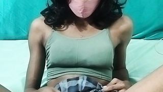 Femboy cross Dresser enjoy her self