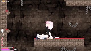 Angel Marielle Side Scroller Transgender Porno game Have fun [Part 02] + Download