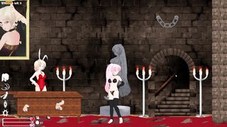 Angel Marielle Side Scroller Transgender Porno game Have fun [Part 02] + Download