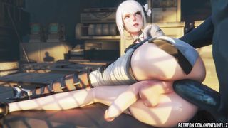 Overwatch hermaphroditism compilation THREE DIMENSIONAL cartoon