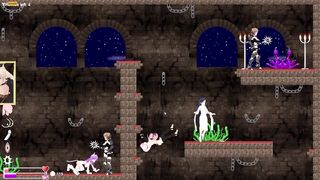 Angel Marielle Side Scroller Transgender Pornography game Have fun [Part 03] + Download