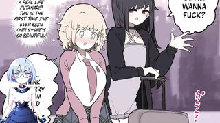 Insta-Corrupted Foreigner Fawns Upon A Luxurious Hermaphroditism Gal's Prick