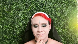 Insatiable Nun Tempts You Jerk Off Instructions