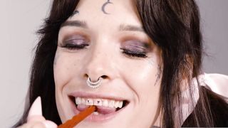 Alt tgirl Amy Nosferatu anal by roommate