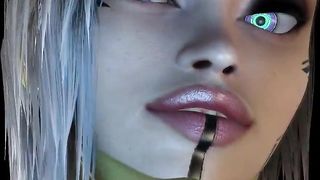 Cyborg Futa takes from behind another Cyborg Futa