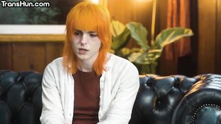 TRANSHUN - TRANSSEXUAL smallbobs sandy-haired pounds her nymph doc after seance