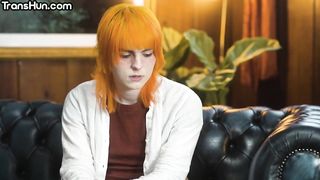 TRANSHUN - TRANSSEXUAL smallbobs sandy-haired pounds her nymph doc after seance