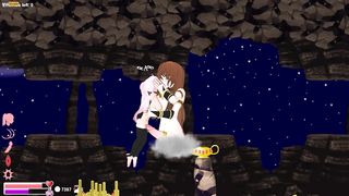 Angel Marielle Side Scroller Transgender Porno game Have fun [Part 07] + Download