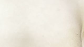 Super-naughty and super hot trans putting a massager in her rump until she violates it