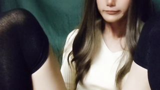 男の娘のドライオーガズム Japanese Crossdresser Dry Ejaculationss