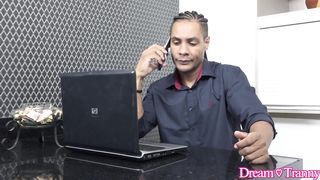 2 Strung up Fellows Take Turns Spunking Inwards Sabrina Lins Trans Bootie