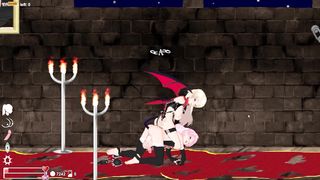 Angel Marielle Side Scroller Transgender Porno game Have fun [Part 05] + Download