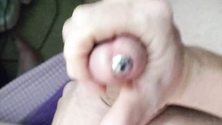 Insane femboy can't stop with just one climax.