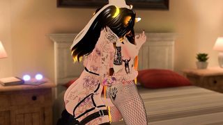 Killer Catgirl Gets SURPRISE FUTA INTERNAL EJACULATION While Trick or Handling (ft. FelicityVR)