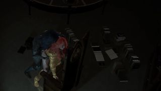 Malenia is Plowed Standing By Ranni the Witch With A Humungous Jizz-shotgun