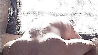 trans BIG BLACK COCK smashes a bouncy bum white guy