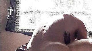 trans BIG BLACK COCK smashes a bouncy bum white guy