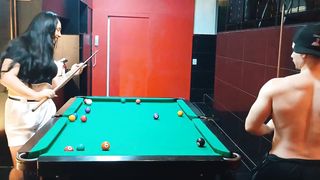 SaymonFitness slurping the super-fucking-hot bootie of the hefty-arsed transvestite