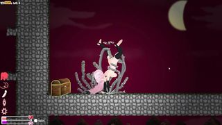 Angel Marielle Side Scroller Transgender Porno game Have fun [Part 12] + Download