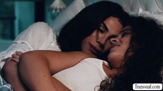 Big tits Tgirl Ariel Demure fucks hot stepsister