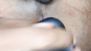 Trans nymph enjoys drilling her bussy fine~