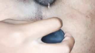 Trans nymph enjoys drilling her bussy fine~