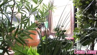 FANTASY T-MODEL - Tgirl Valerya Pacheco Gets Dual Ass-fucked (Successful folks)