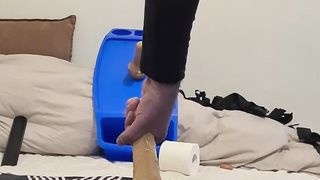 CD Mega-slut WIth Good-sized Caboose Poked By Machine Part 1