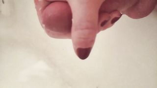 Lovely Tgirl Jessie's Close Up Slow-mo Cumpilation